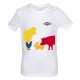 T-Shirt  Bianca Adulto "FARM"